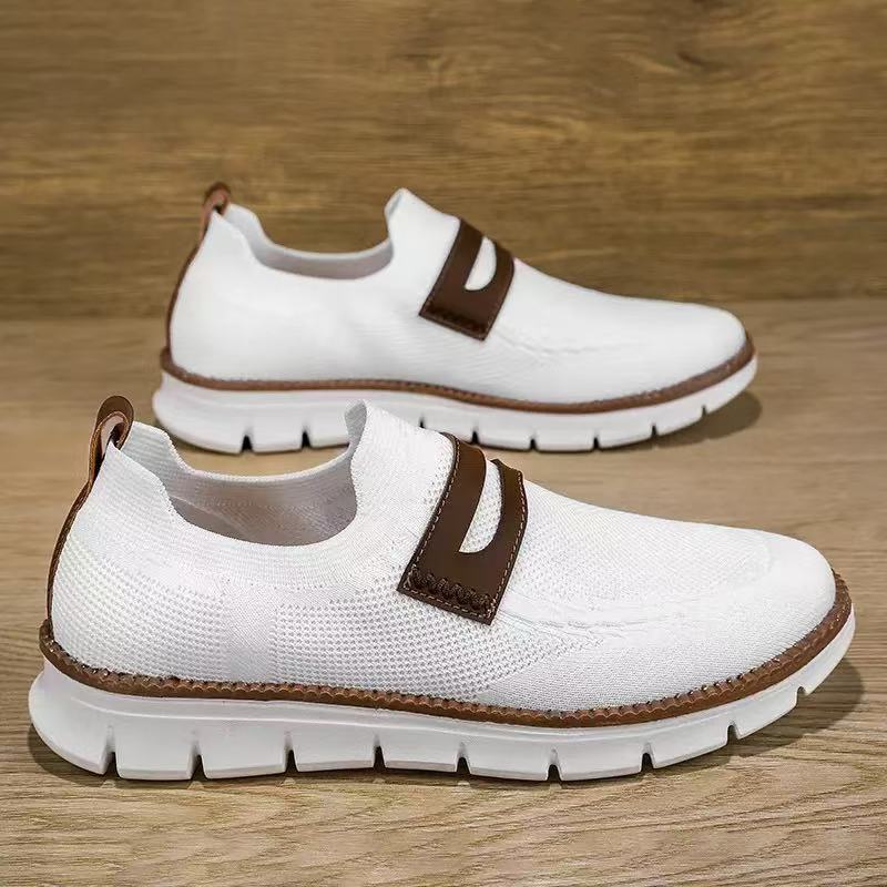 Damen Slip-On Freizeitschuhe mit elastischer Oberkonstruktion und rutschfester Sohle EB