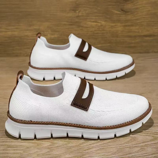 Damen Slip-On Freizeitschuhe mit elastischer Oberkonstruktion und rutschfester Sohle EB