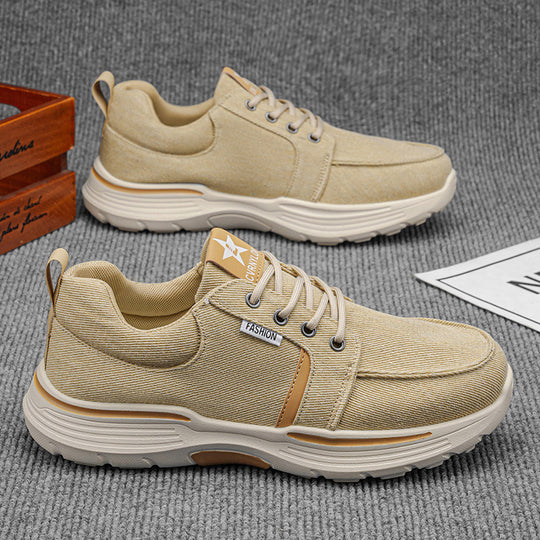 Damen Sportliche Sneakers mit gepolstertem Obermaterial und rutschfester Sohle EB