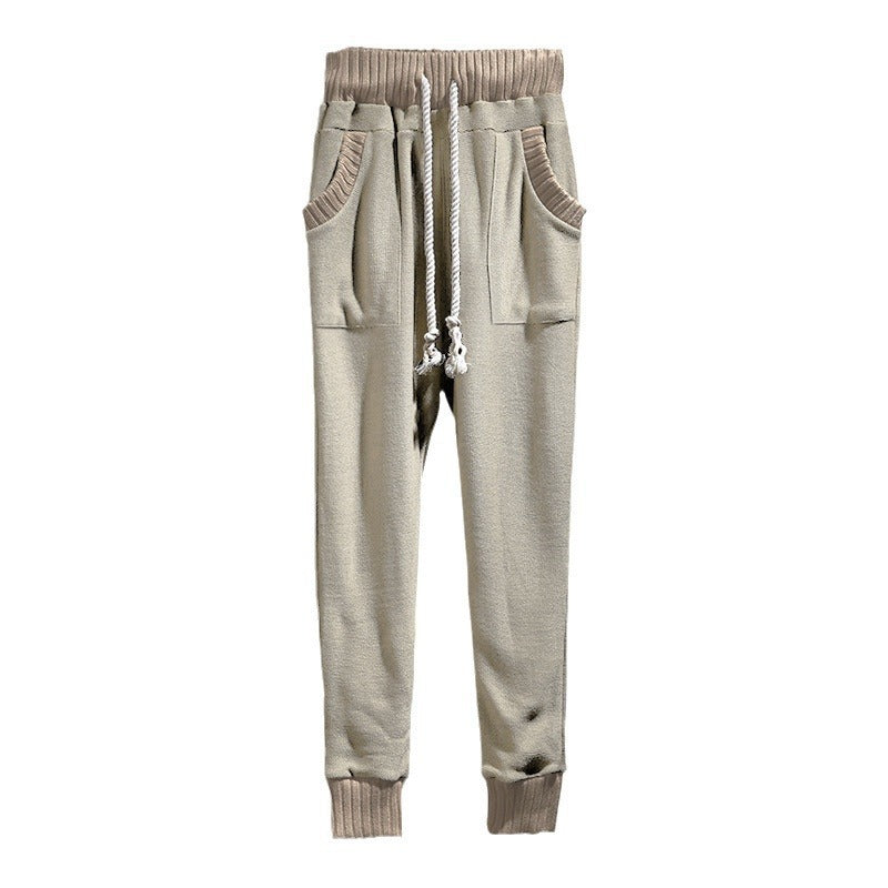 Herren Sportliche Jogginghose mit bequemen seitlichen Eingrifftaschen und elastischem Bund EB