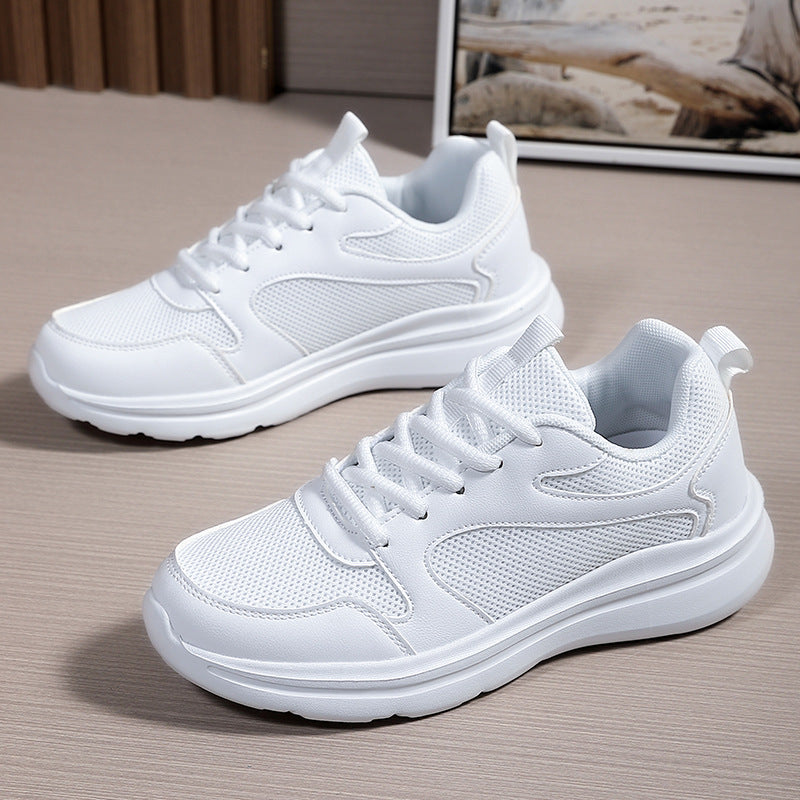 Damen Sportliche Sneakers mit atmungsaktivem Mesh-Obermaterial und dämpfender Sohle EB