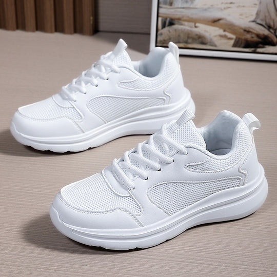 Damen Sportliche Sneakers mit atmungsaktivem Mesh-Obermaterial und dämpfender Sohle EB