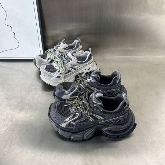 Damen Sportliche Sneakers mit atmungsaktivem Mesh-Einsatz und dämpfendem Komfort EB