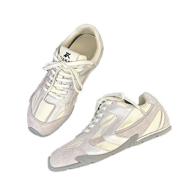 Damen Sportliche Sneakers mit luxuriösem Wildleder und atmungsaktivem Obermaterial EB