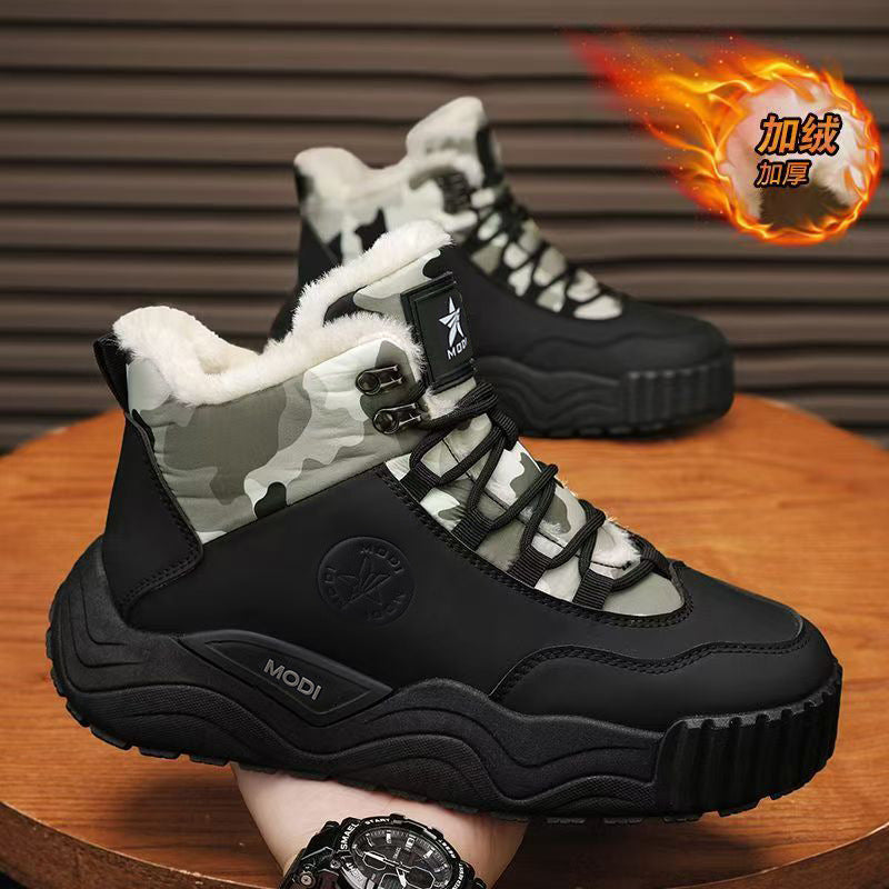 Damen warme gefütterte Wanderstiefel EB