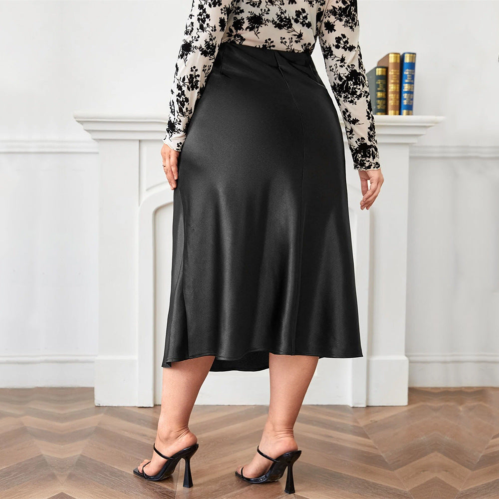 Damen Satinrock EB