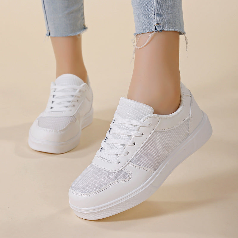 Damen Sportliche Sneakers aus atmungsaktivem Material mit rutschfester Sohle EB