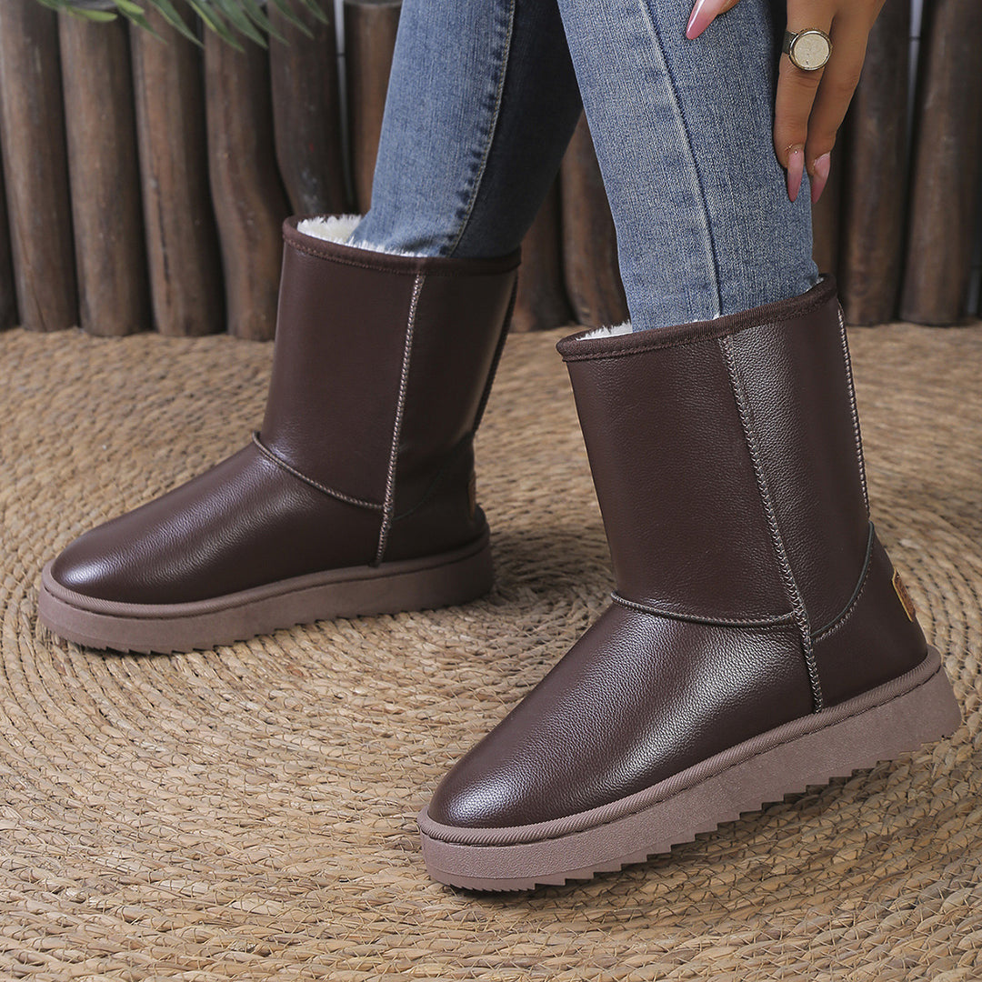 Damen Kuschelige Winterboots EB