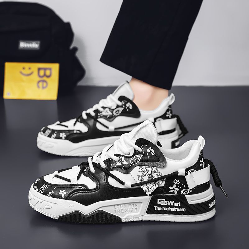 Damen Trendige Sneaker mit einzigartigem grafischen Design und dämpfender Sohle EB