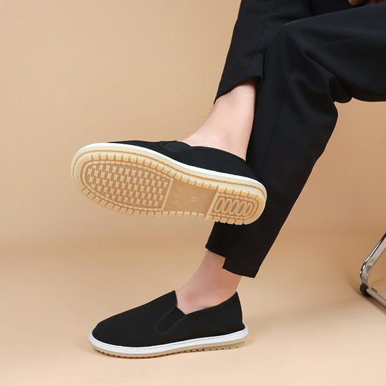 Damen Bequeme Slip-On Freizeitschuhe mit atmungsaktiven Einsätzen EB