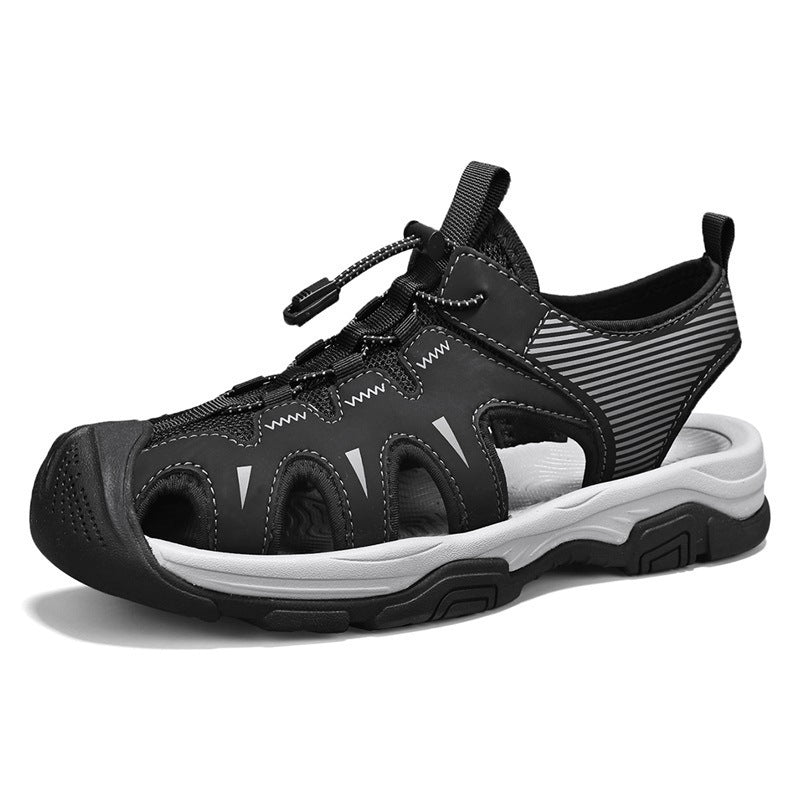 Damen Sportliche Sandalen mit ergonomischer Sohle und verstellbarem Schnürsystem EB