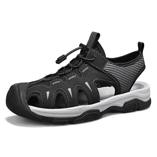 Damen Sportliche Sandalen mit ergonomischer Sohle und verstellbarem Schnürsystem EB