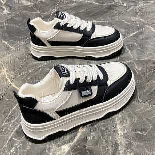 Damen Trendige Chunky Sneakers mit rutschfester Sohle und gepolstertem Innenleben EB