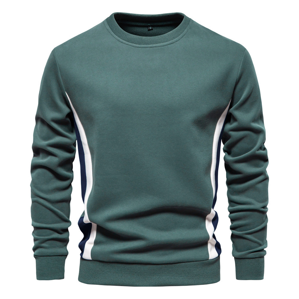 Herren Freizeit-Sweatshirt mit modernem Farbblockdesign EB