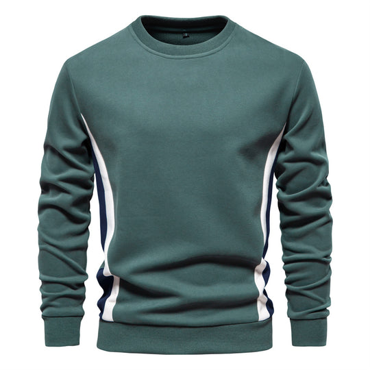 Herren Freizeit-Sweatshirt mit modernem Farbblockdesign EB