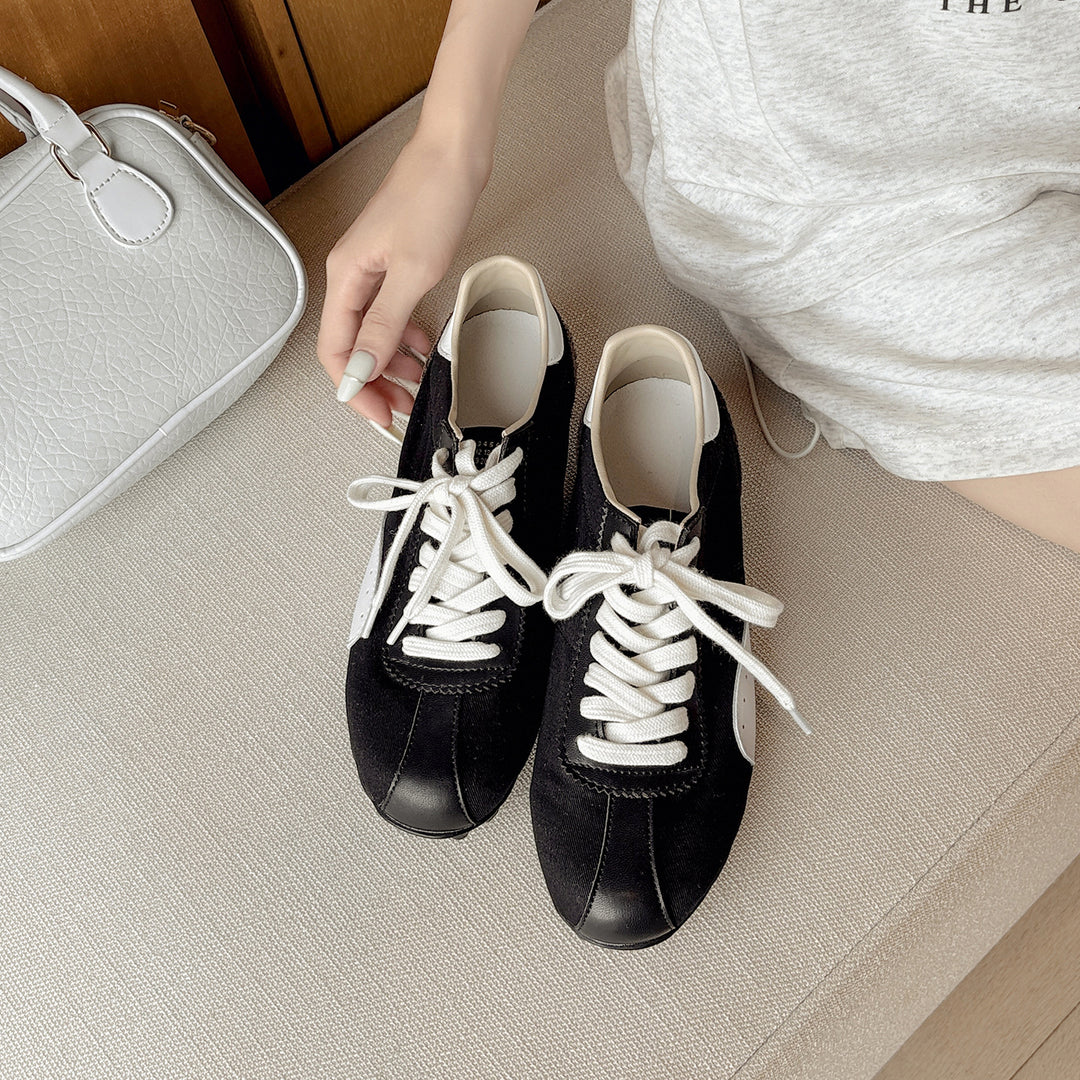 Damen Modische Freizeitsneaker im zeitlosen Design mit hochwertigen Obermaterialien EB