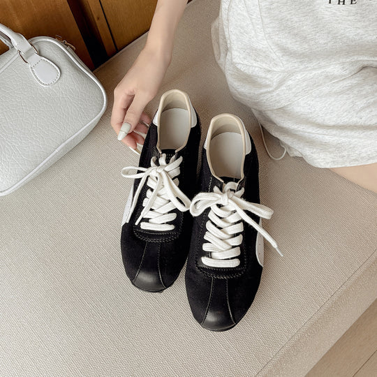 Damen Modische Freizeitsneaker im zeitlosen Design mit hochwertigen Obermaterialien EB