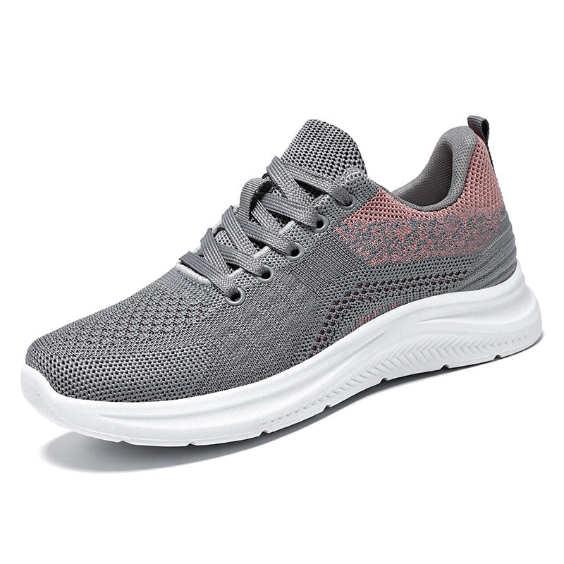 Damen Atmungsaktive Lauf-Sneaker mit flexiblem Obermaterial EB