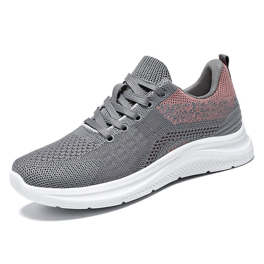 Damen Atmungsaktive Lauf-Sneaker mit flexiblem Obermaterial EB