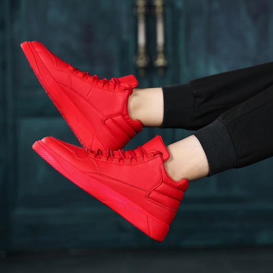 Damen High-Top Sneaker aus hochwertigem Leder mit innovativer Schnürtechnologie EB