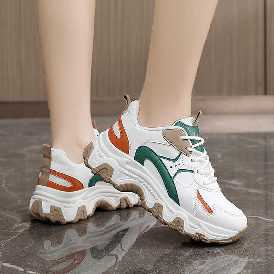 Damen Sportliche Sneakers mit gepolstertem Profil und stylischem Design EB