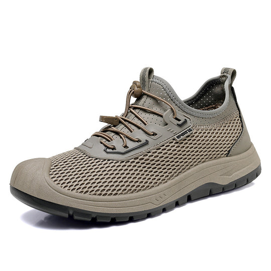 Damen Atmungsaktive Sportliche Laufschuhe mit robustem Schutz EB