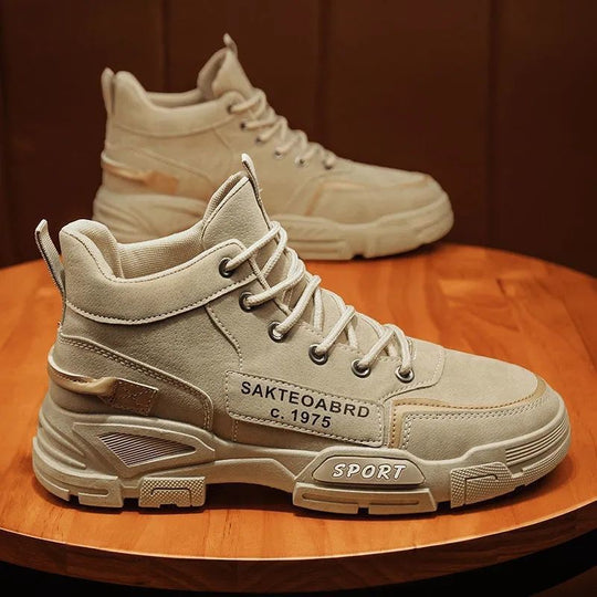 Herren Sportliche High-Top Sneakers mit robustem Profil EB