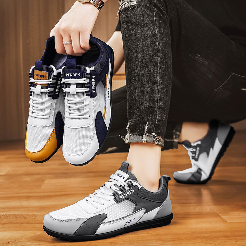 Damen Sportliche Sneakers mit atmungsaktiver Mesh-Oberfläche und ergonomischer Dämpfungstechnologie EB