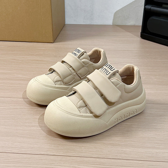 Damen Sneakers mit praktischem Klettverschluss und bequemer dämpfender Sohle EB