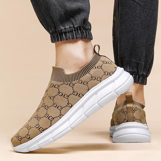 Damen Slip-On Laufschuhe mit atmungsaktivem Obermaterial EB