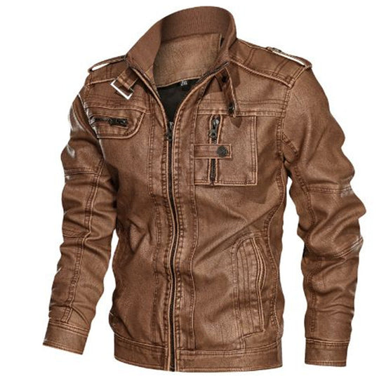 EB | Lederjacke Herren schwarz