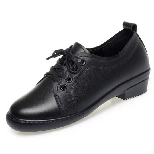 Damen Komfortable Schnürschuhe mit modischem Design und praktischem Blockabsatz EB