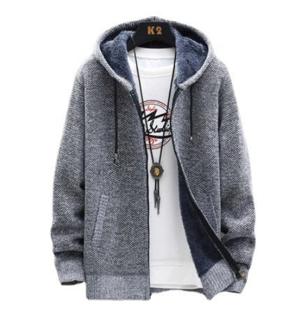Herren bequeme und stylische Kapuzenjacke EB