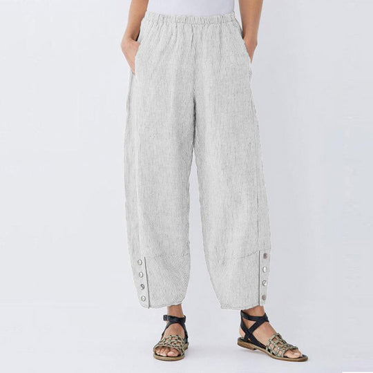 Damen lässige Hochwasserhose EB