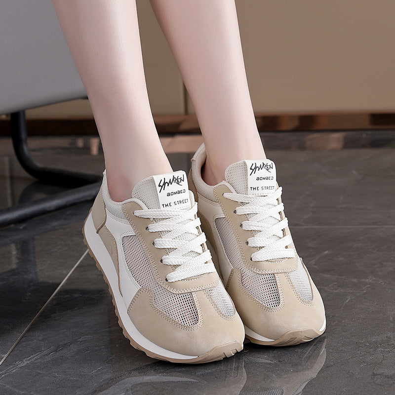 Damen Laufsneaker mit atmungsaktivem Mesh-Obermaterial und rutschfester Sohle EB