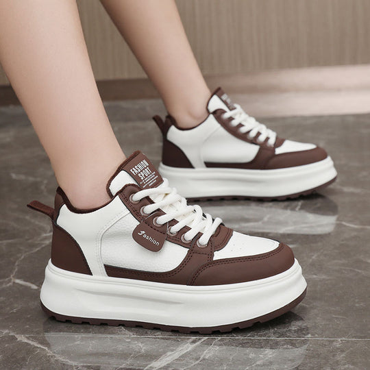 Damen stilvolle Sneakers mit gepolstertem Innenfutter und rutschfester Sohle EB