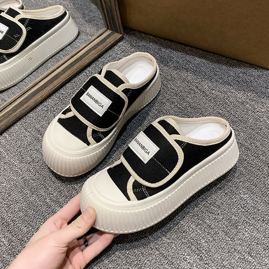 Damen Komfortable Clogs mit dämpfender Sohle und verstellbarem Riemen EB