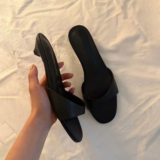 Damen Schlichte und elegante Sling-Pantoletten mit bequemer Sohle EB