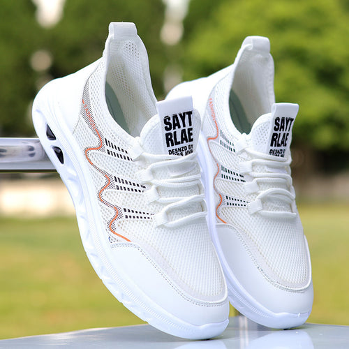 Damen Leichte und atmungsaktive Sportsneaker mit elastischem Design EB