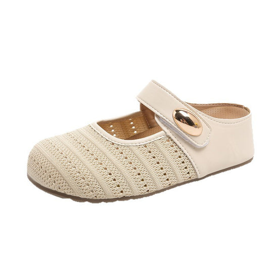 Damen Bequeme Ballerinas mit verstellbarem Riemen EB