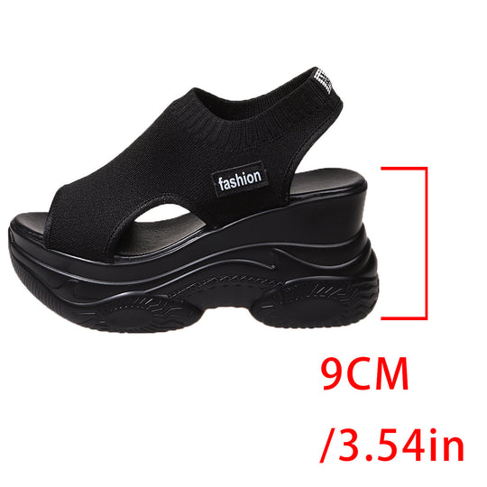 Damen Hochwertige Sneaker-Sandalen EB