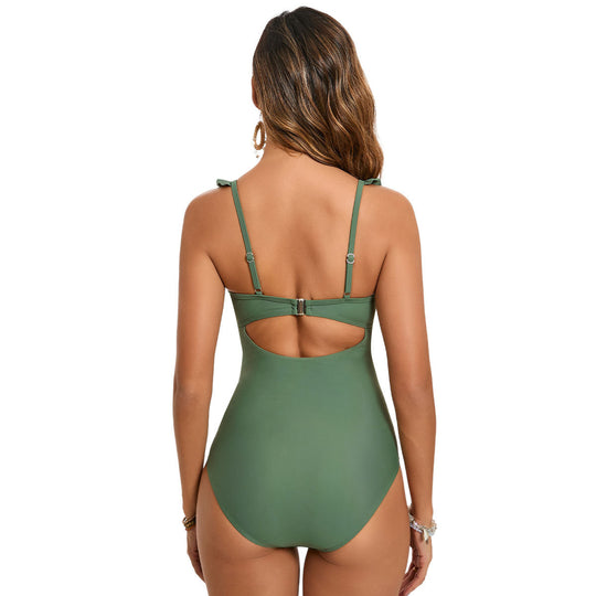 Damen Einteiliger Badeanzug EB