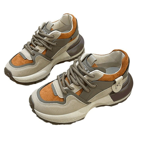 Damen modische Sneakers mit stoßdämpfender Sohle und atmungsaktivem Obermaterial EB
