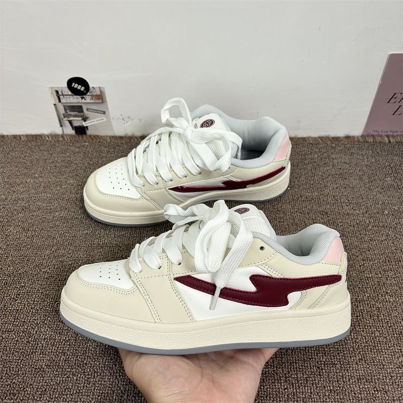 Damen sportliche Sneaker mit gepolstertem Schaft von EB