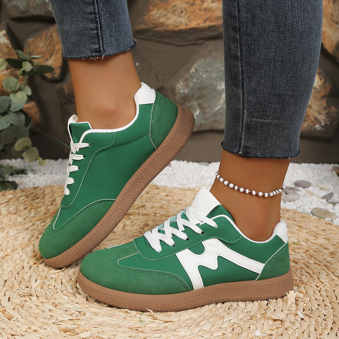 Damen Freizeitschuhe mit rutschfester Gummisohle und atmungsaktivem Obermaterial EB