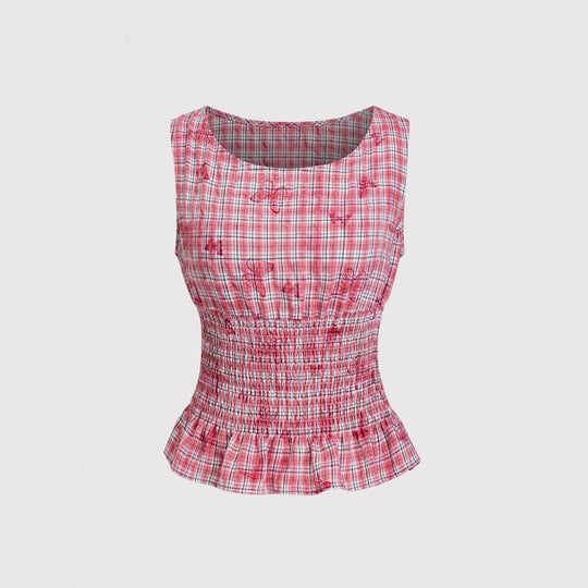 Damen schmeichelhafte Bluse mit floralen Musterungen EB