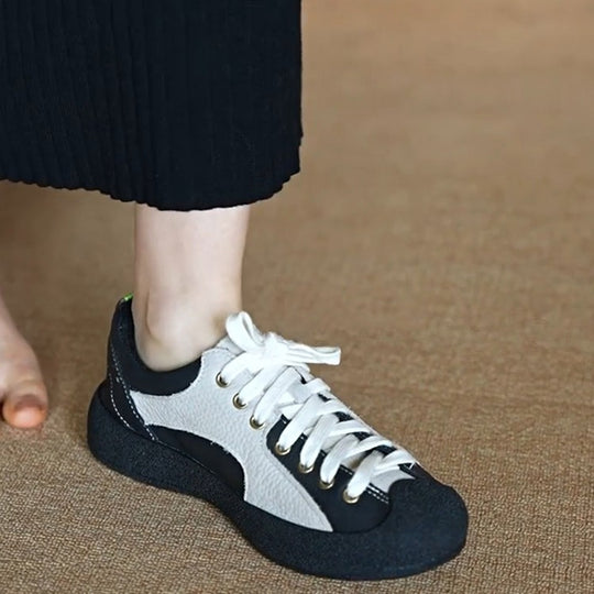 Damen Komfortable Lifestyle-Sneaker mit atmungsaktivem Obermaterial EB