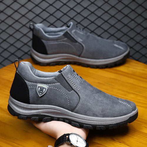 Herren Komfortable Slipper-Sneaker mit rutschfester Sohle und atmungsaktivem Obermaterial EB