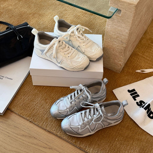 Damen Sportliche Leichtgewicht-Sneaker mit atmungsaktiver Mesh-Oberfläche und flexibler Sohle EB