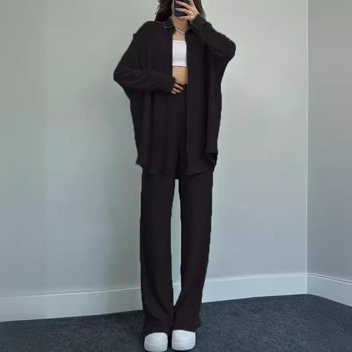 Damen lässiger Overall mit schickem Hemd EB
